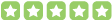 Customer review and five star icon